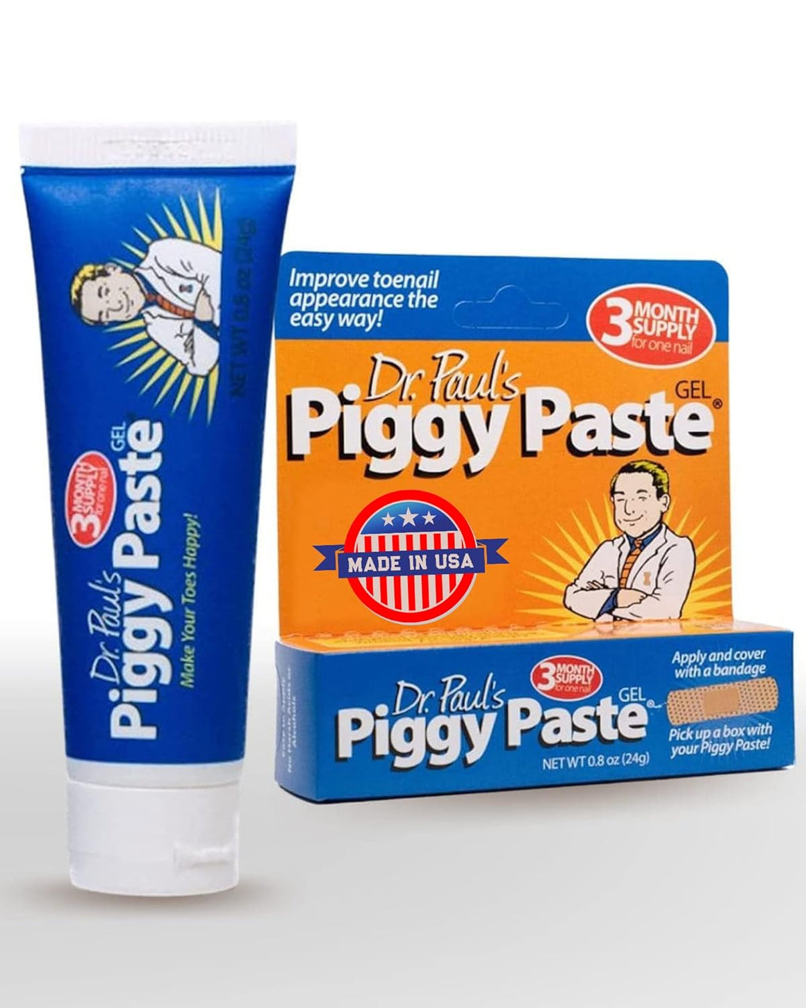 Dr. Paul's Piggy Paste Gel .8 oz Tube